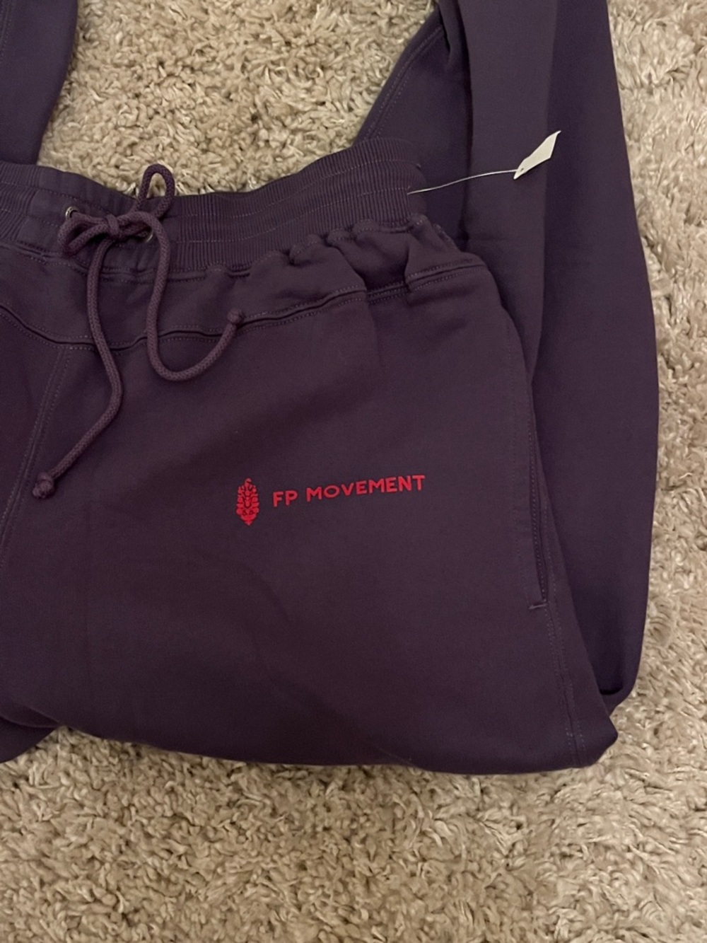 NWT Free People Undefeated Cotton Blend Joggers - Picture 6 of 7